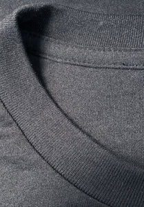 Short Sleeve Crew Neck T-Shirt, Neck/Fabric Close Up